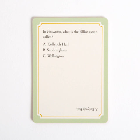 Jane Austen Trivia