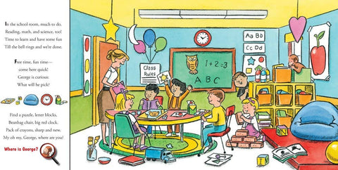 Where is Curious George? Around the Town : H. A. Rey