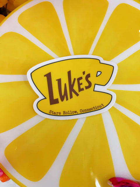 Luke's Diner Coffee - Gilmore Girls - Stars Hollow Sticker