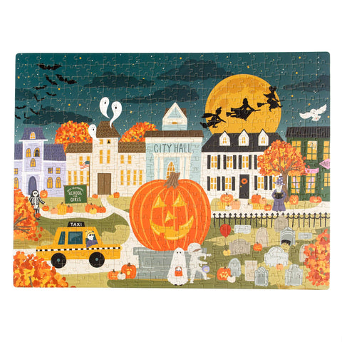 Haunted Nights & Ghostly Lights - 500 Piece Jigsaw Puzzle