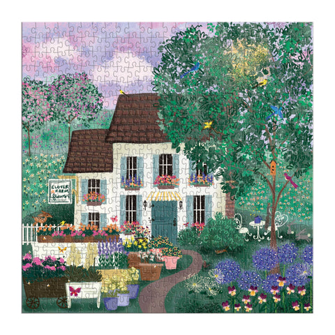 Joy Laforme Garden Path 500 Piece Puzzle by Galison