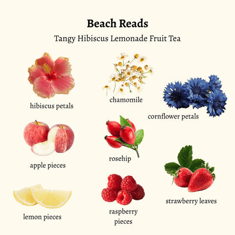 Beach Reads (Tangy Hibiscus Lemonade Fruit Tea) 2oz