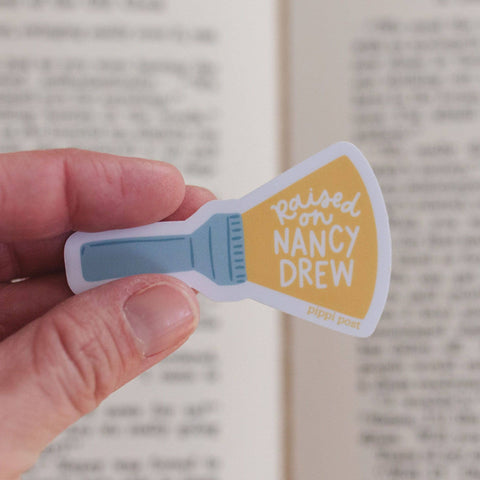 Raised On Mystery Stories Decal Sticker
