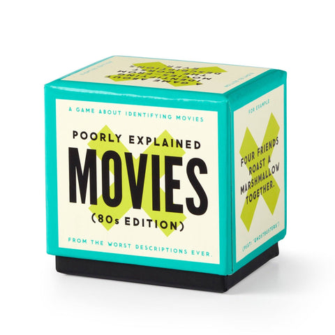 Brass Monkey Mini Poorly Explained Movies - 80s Edition