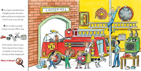 Where is Curious George? Around the Town : H. A. Rey