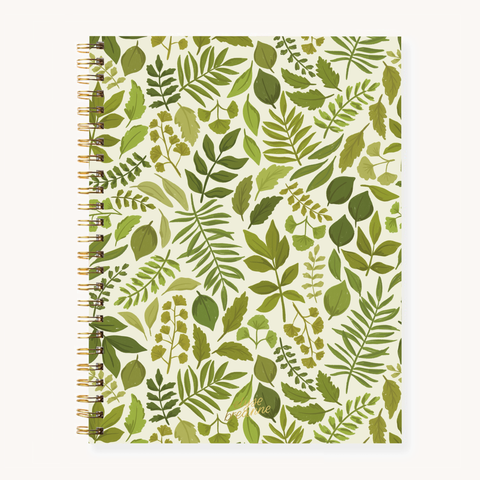 Forest Floor Softcover Spiral Notebook