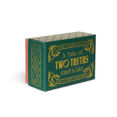 Two Truths and a Lie: Literary Edition