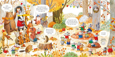 Animal Orchestra Plays Mozart : Usborne