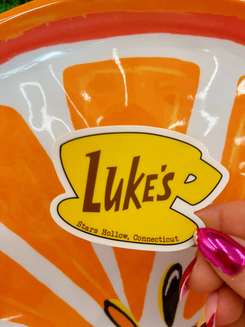 Luke's Diner Coffee - Gilmore Girls - Stars Hollow Sticker