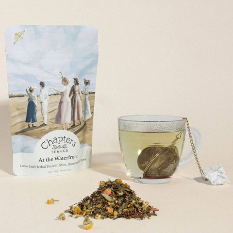 At The Waterfront (Fresh Mint Honeybush Herbal Tea) 2oz