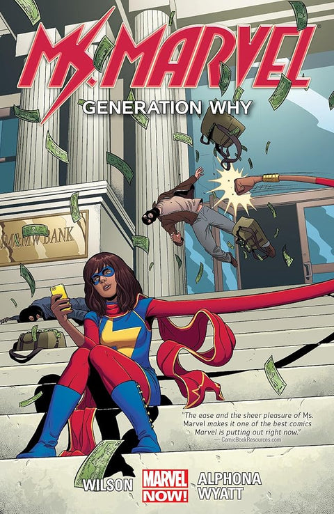 Ms. Marvel Vol. 2: Generation Why (Ms Marvel: Marvel Now!) cover image