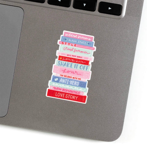 Book Tour Decal Sticker