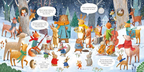 Animal Orchestra Plays Mozart : Usborne