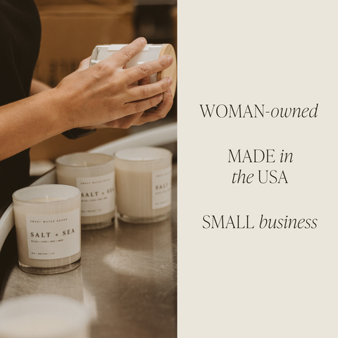 Wildflowers and Salt 11 oz Soy Candle - Home Decor & Gifts