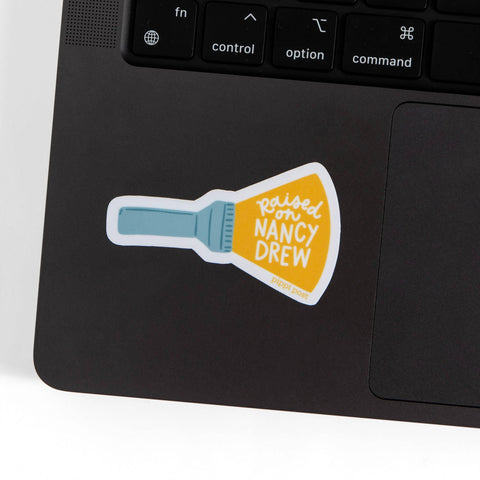 Raised On Mystery Stories Decal Sticker