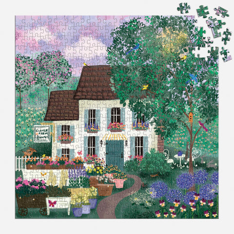 Joy Laforme Garden Path 500 Piece Puzzle by Galison